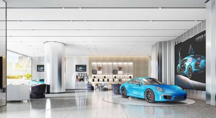 汽車企業(yè)展廳設計